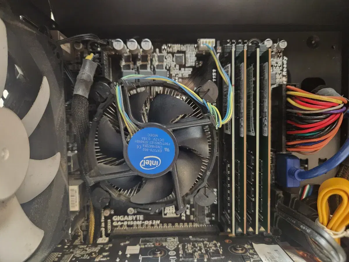 i7 7700 + b150m + ddr4 16g x4 + cooller